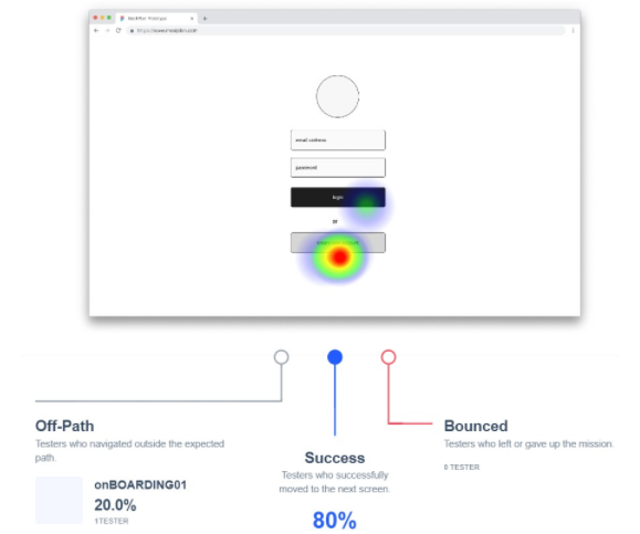 Maze example screenshot